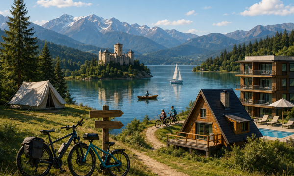 Gdzie nocować przy Velo Czorsztyn? Wybierz bazę
